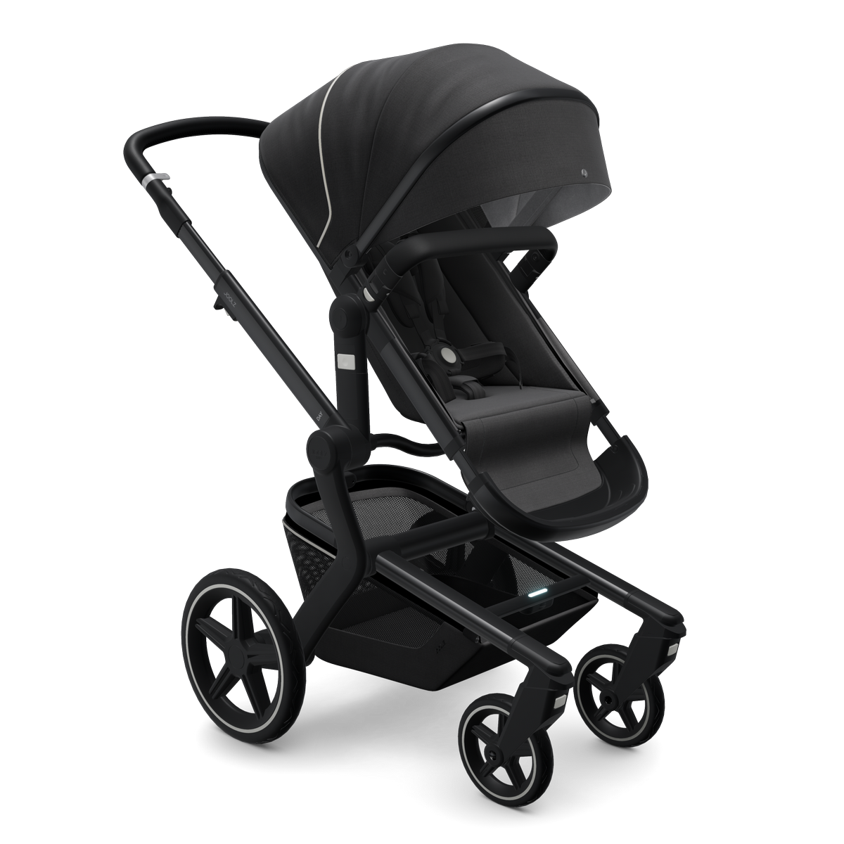 Joolz Day+ Kombikinderwagen Brilliant Black Setangebot mit Cloud Z i-Size- Sitz