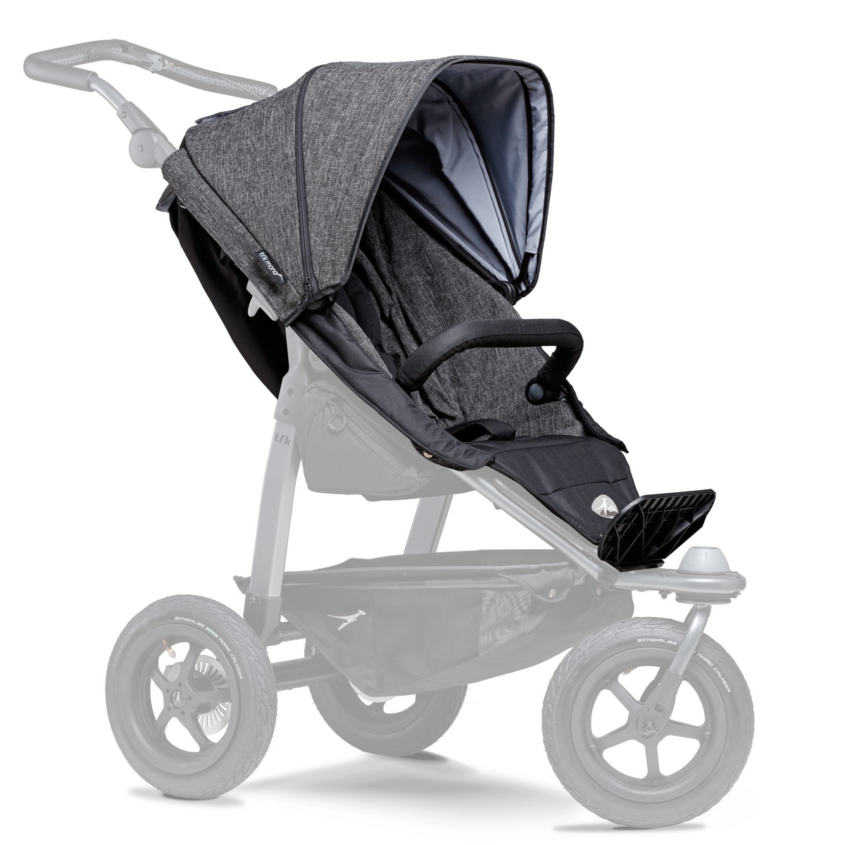 TFK Mono Sportkinderwagensitz- Einhang- Premium Anthrazit