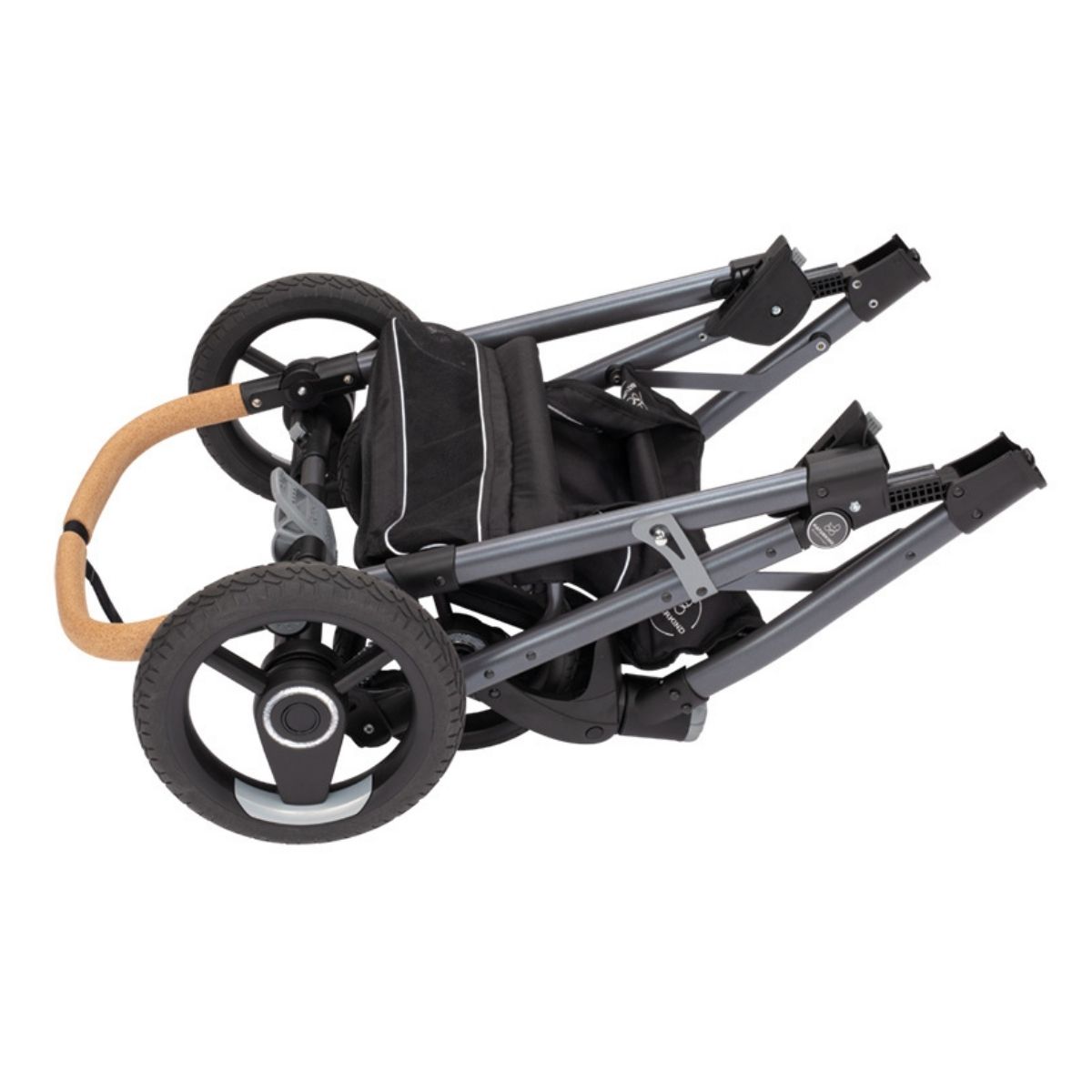 Naturkind-Lux-Evo-Kombikinderwagen-Zusammenklappen Naturkind Lux Evo Kinderwagen- Details