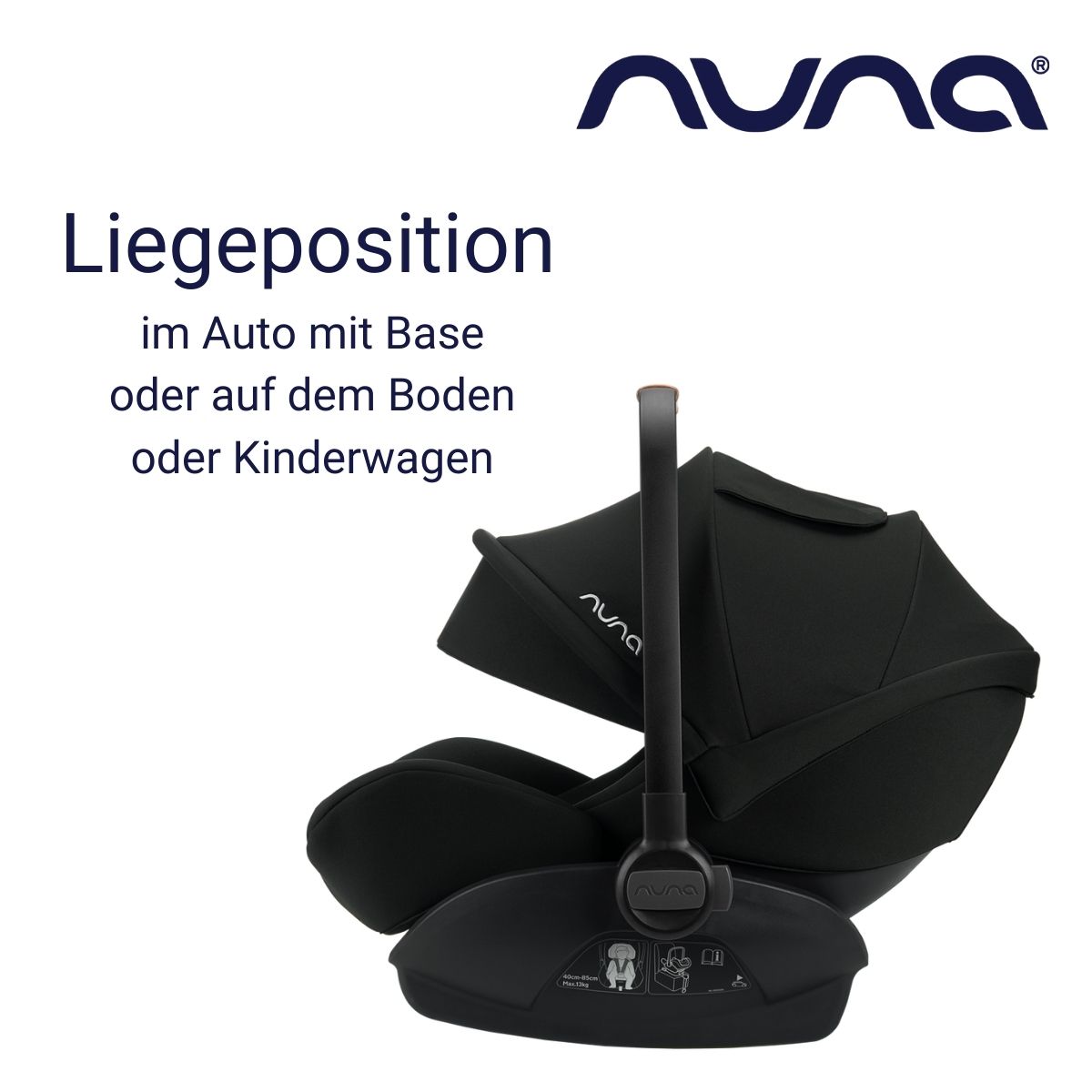 Nuna-Arra-next-Babyschale-gunstig-online Nuna ARRA Next Babyschale- Caviar