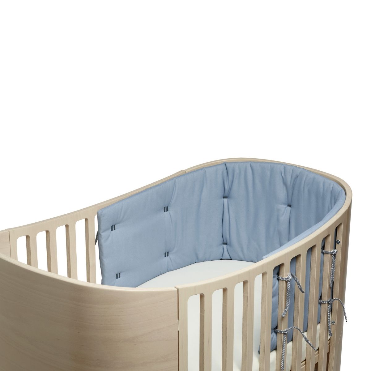 Leander Nestchen für Classic Babybett- Dusty Blue