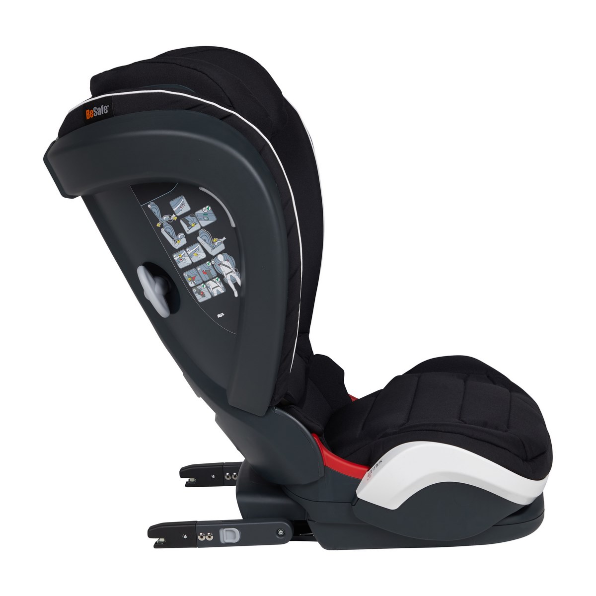 BeSafe iZi Flex S-FIX Kindersitz - Fresh Black Cab