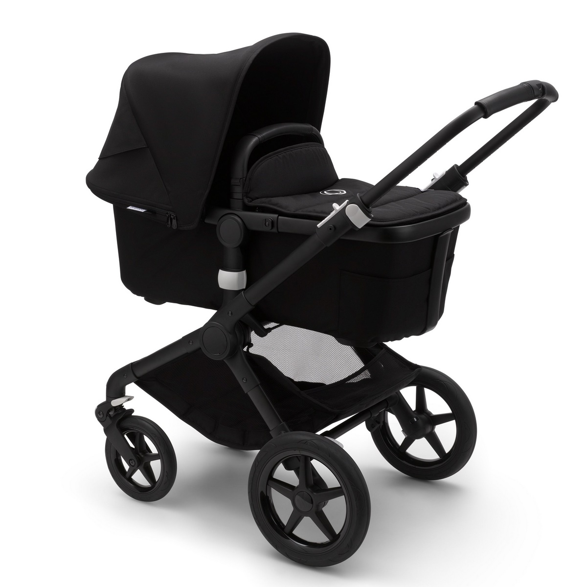 Bugaboo Fox2 Komplett Kombikinderwagen- Schwarz
