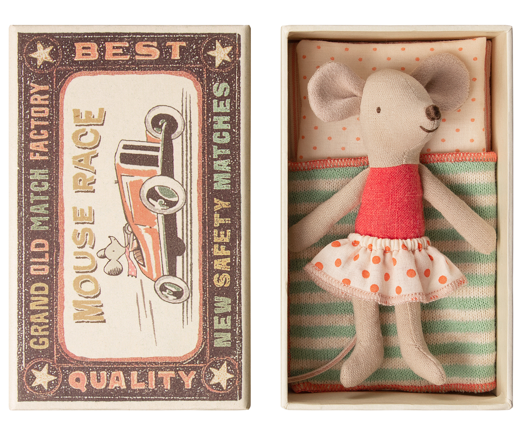 Maileg-Little-sister-mouse-in-box Maileg - Little sister mouse in box