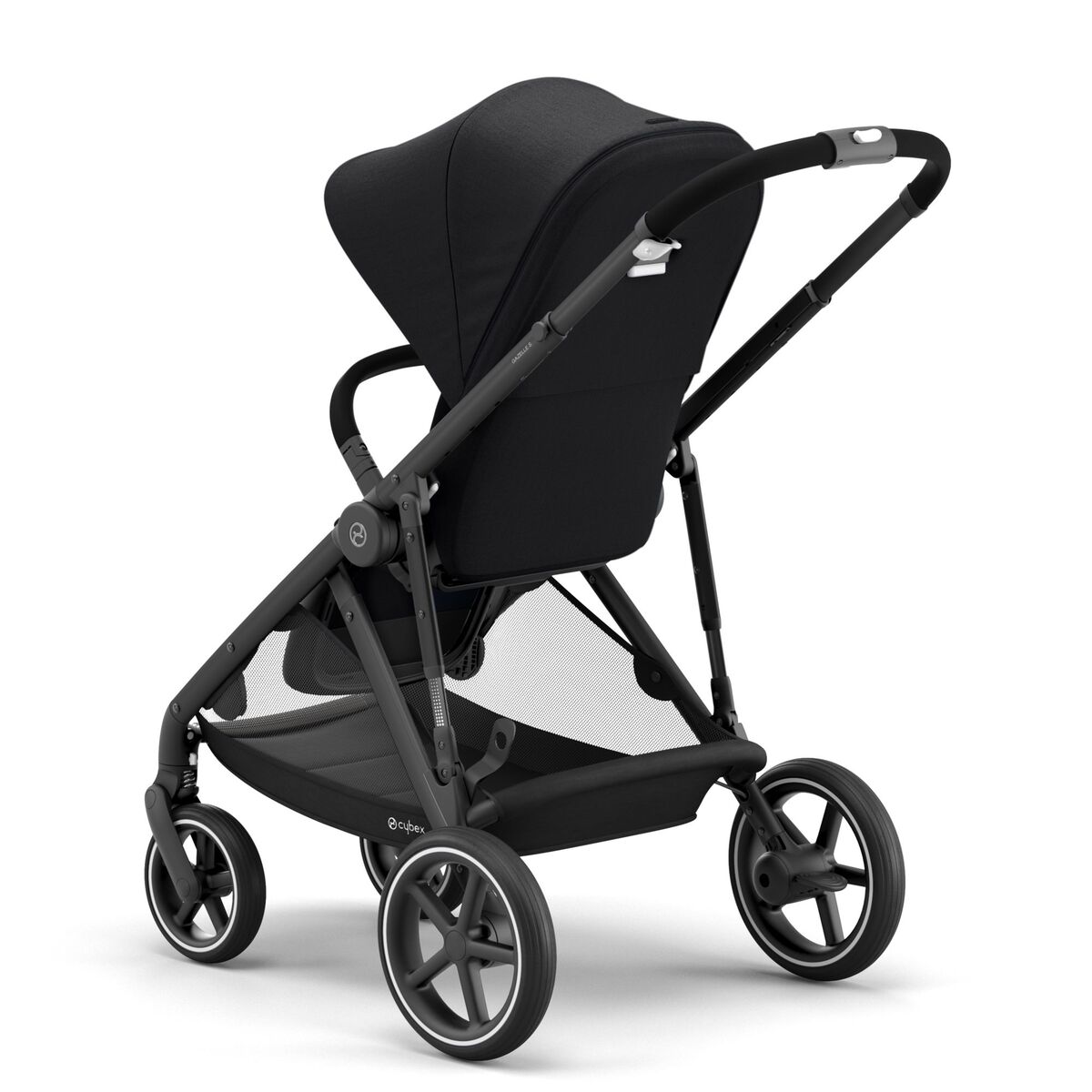 Cybex Gazelle S Kinderwagen- Schwarz Gestell- Deep Black