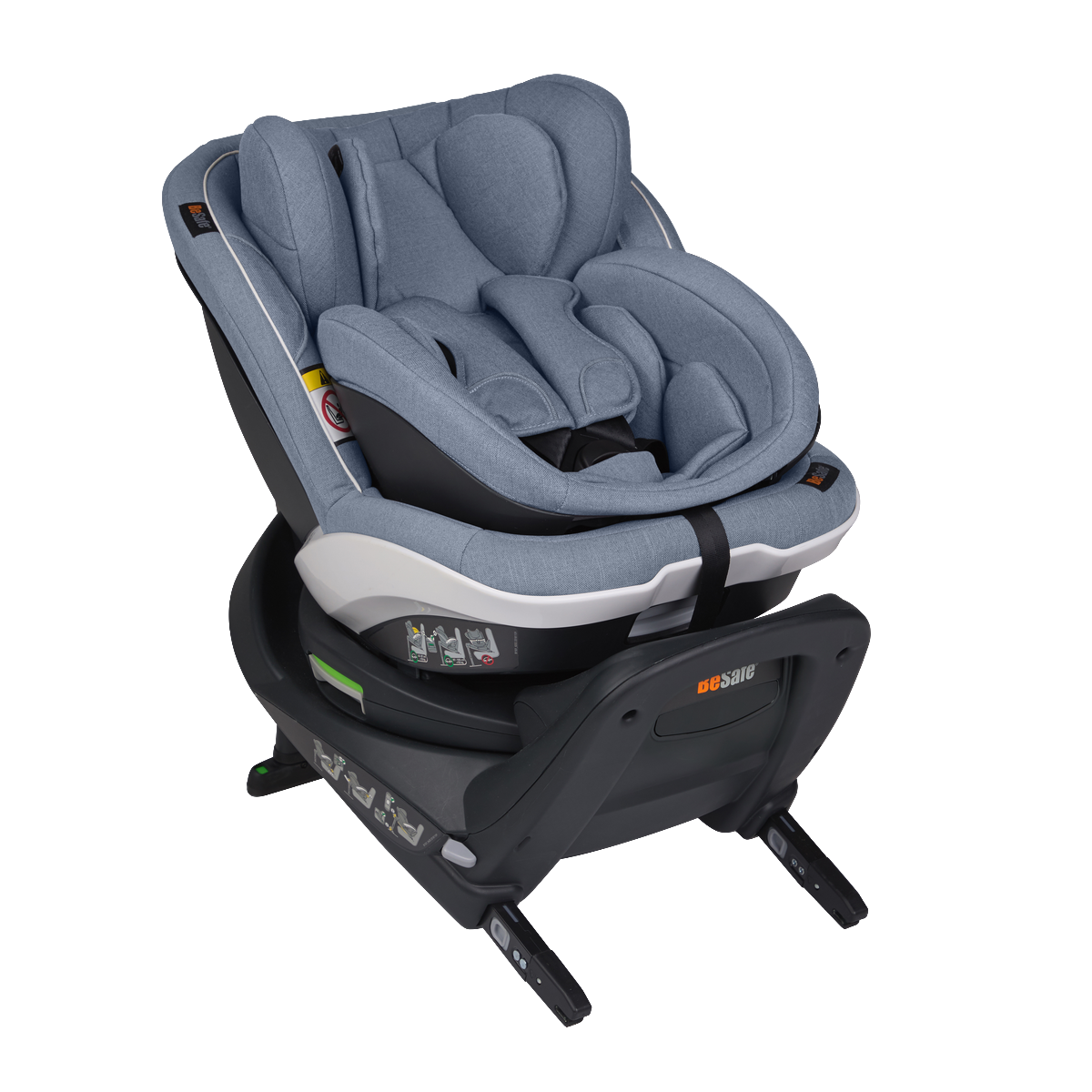 BeSafe iZi Twist B i-Size Kindersitz- Cloud Melange