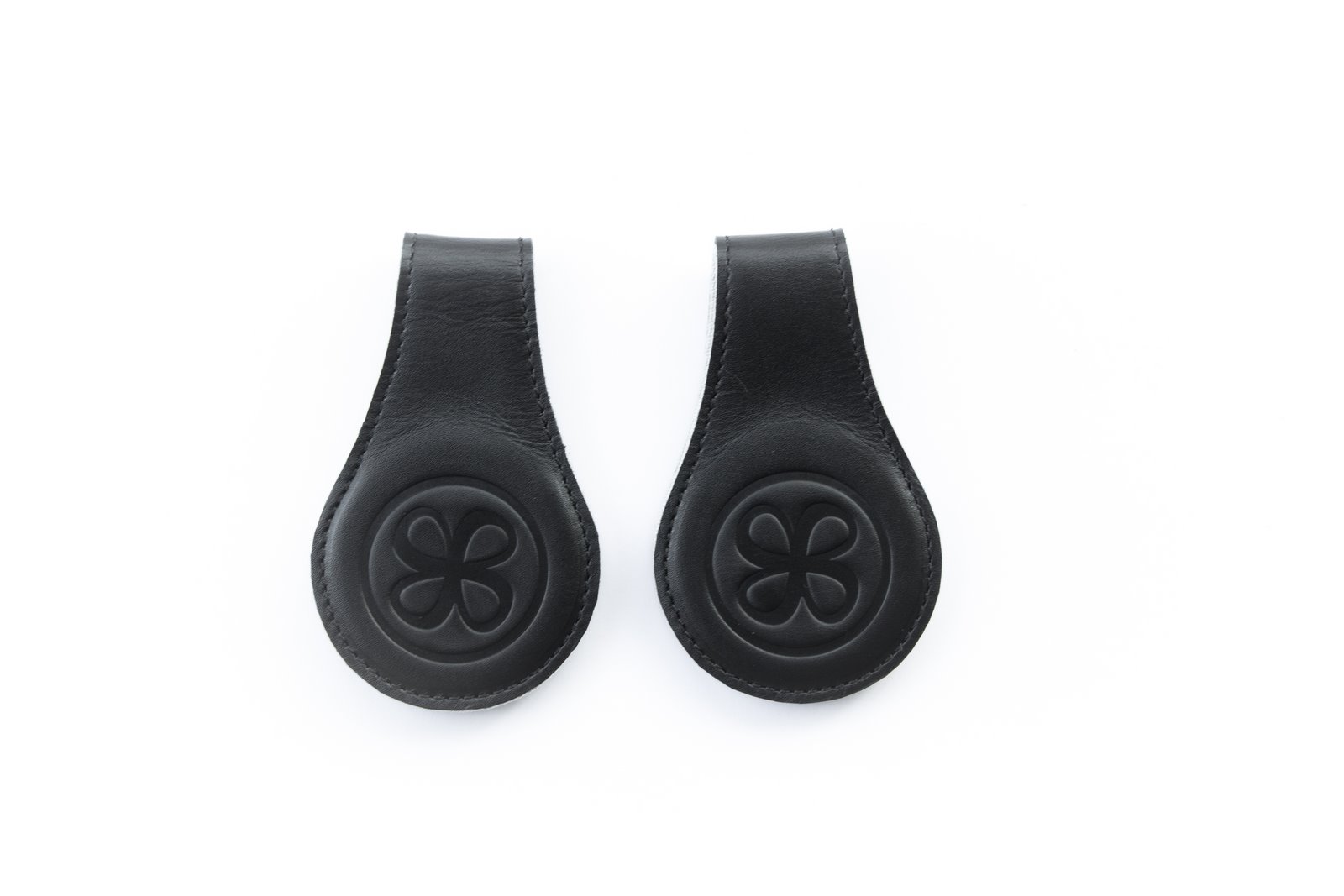 clips_schwarz_medium Leder-Magnetclips 2er Set schwarz