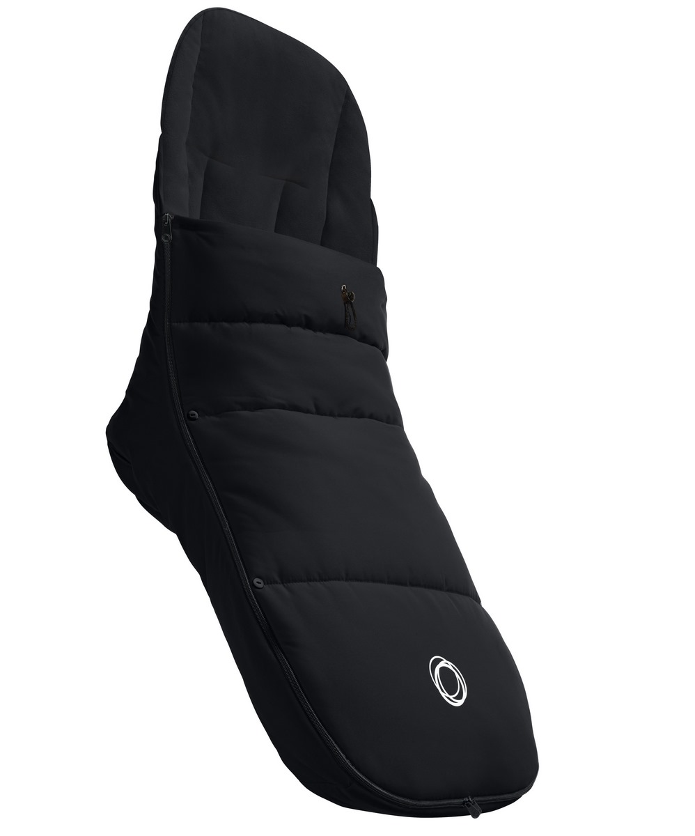 Bugaboo-Fusssack-Schwarz Bugaboo Fox2 Setangebot mit Fußsack- Schwarz, Schwarz