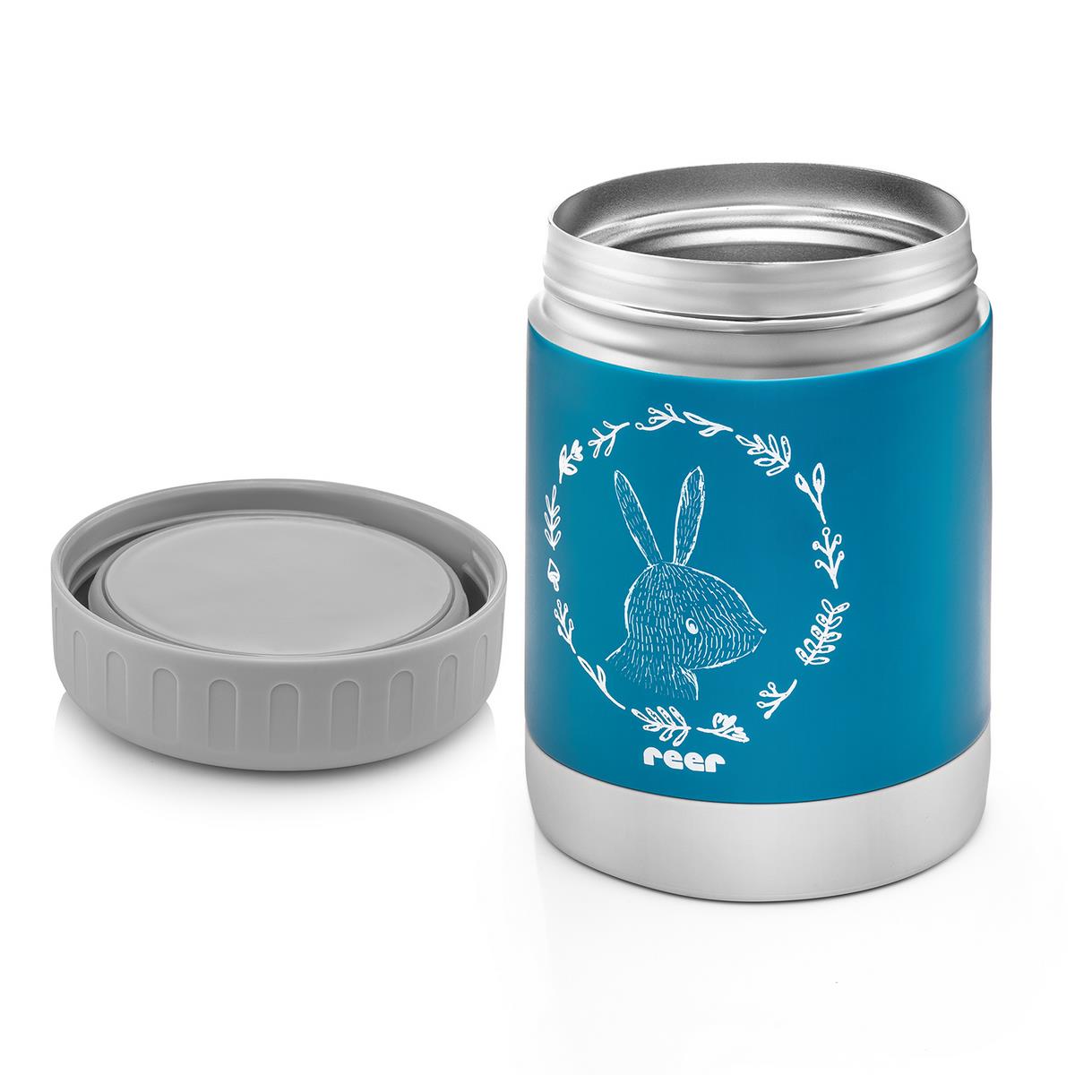 Reer-Edelstahl-Warmhaltebox-ColourDesign-300ml-Blau-1-1200px Reer Edelstahl Warmhaltebox ColourDesign 300ml Petrolblau