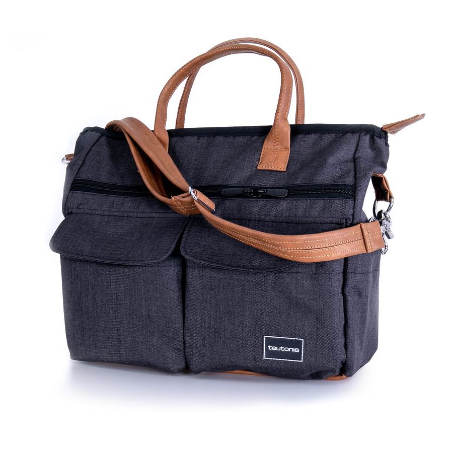 t55903 Teutonia Wickeltasche Melange Black