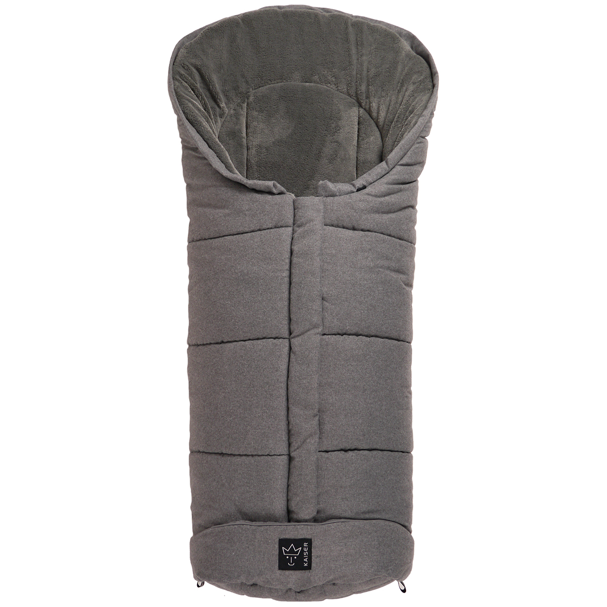 Fußsack von Kaiser - Anthrazit-Melange
