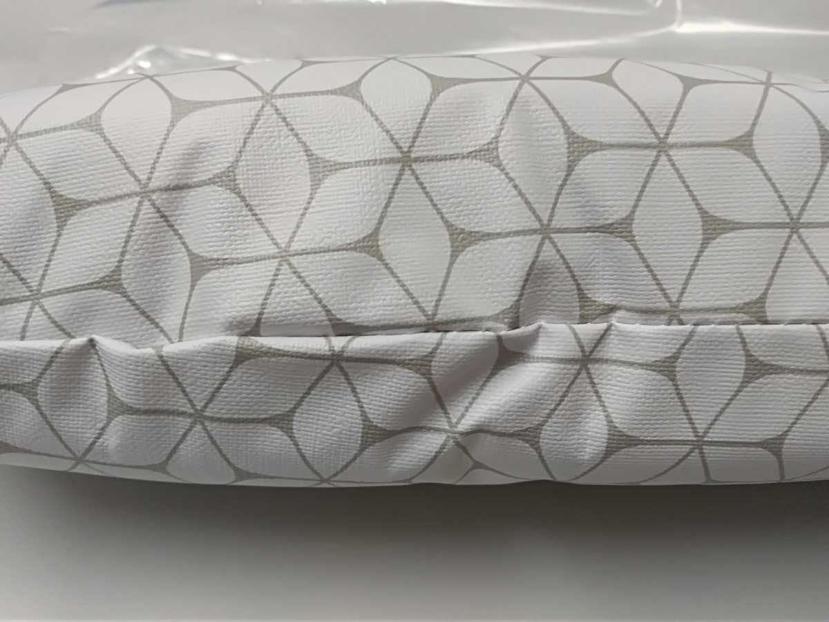 Alvi Wickelauflage Kuschel - 75x85- Raute Taupe