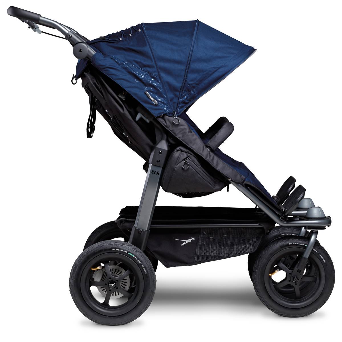 TFK Duo Sportkinderwagen mit Luftrad-Set Marine