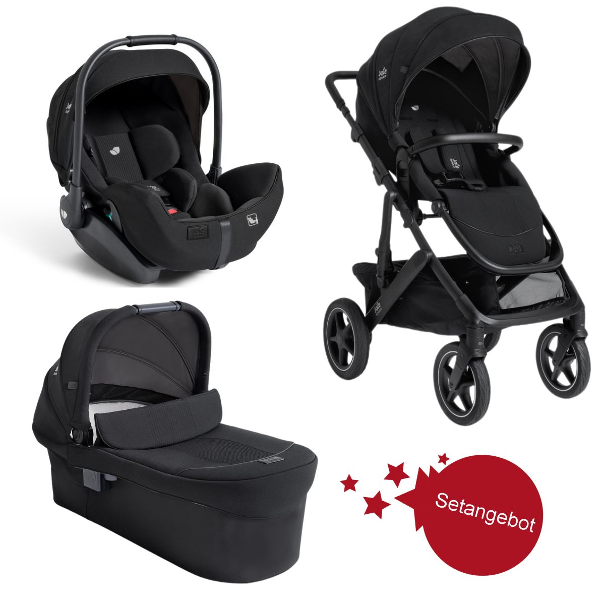 Joie Signature Vinca 3-in-1-Setangebot mit i-Level Pro Joie Signature Vinca 3-in-1-Setangebot mit i-Level Pro