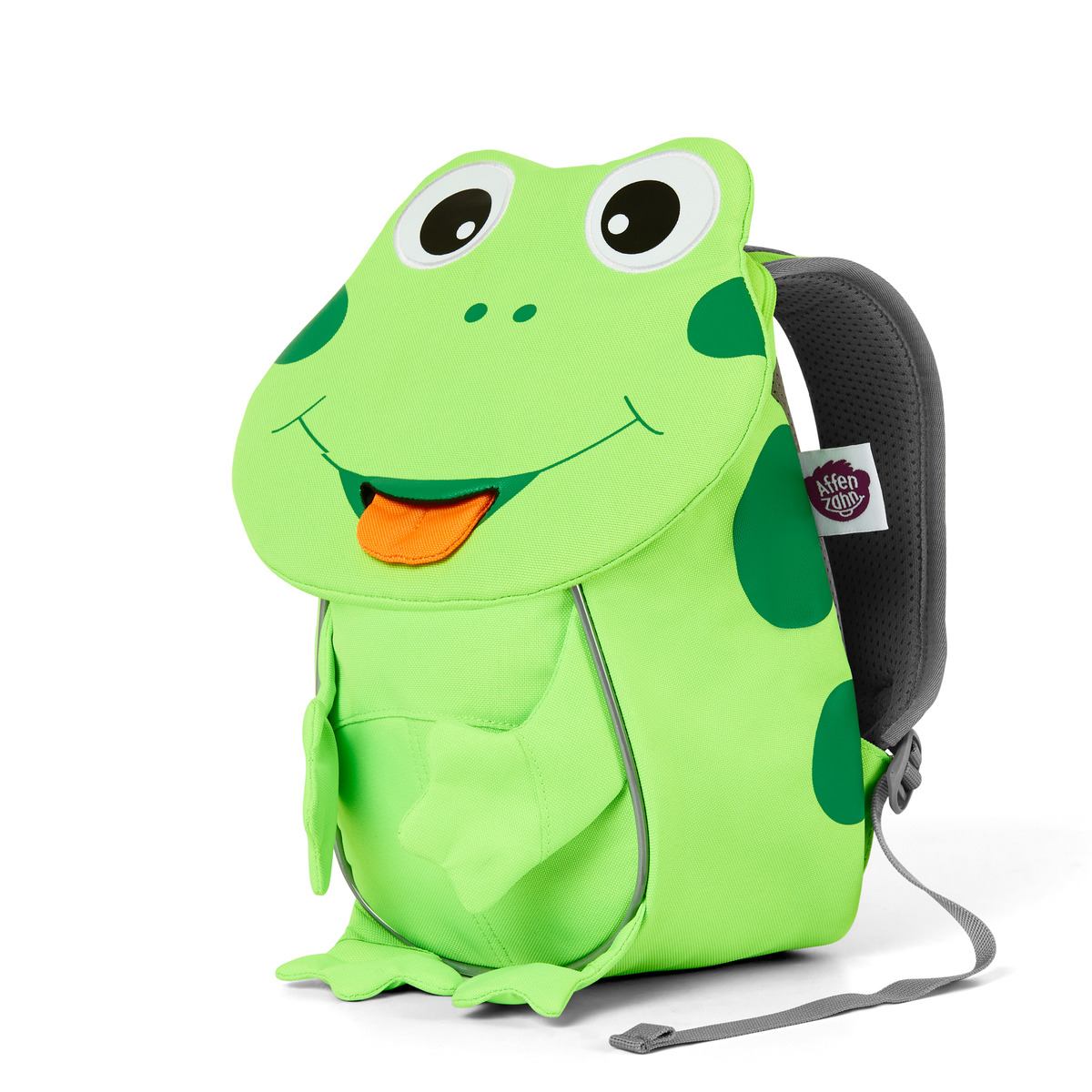 Affenzahn Kleines Rucksäckchen NEON Edition- Frosch