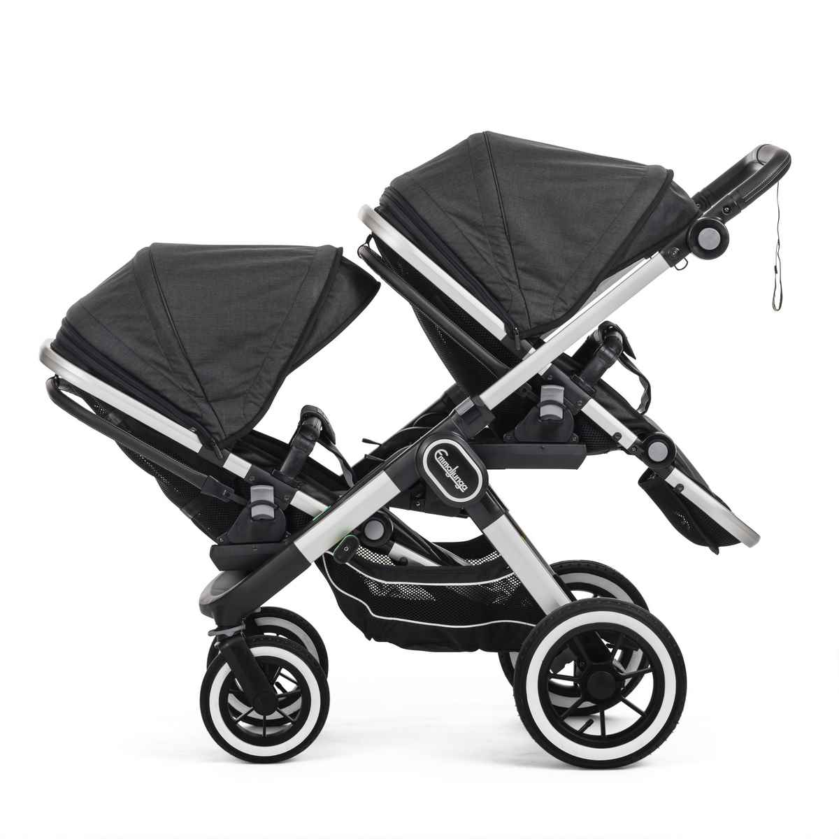 Emmaljunga Go Double Adapter NXT90 (Inkl. Curb Filter) 2021