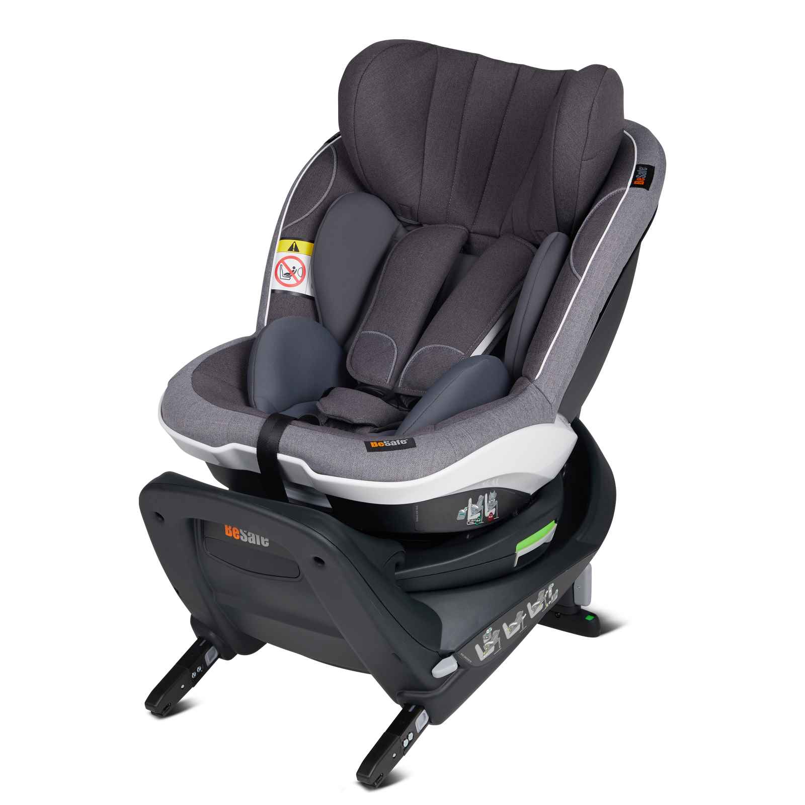 BeSafe iZi Twist i-Size Kindersitz - Metallic Melange