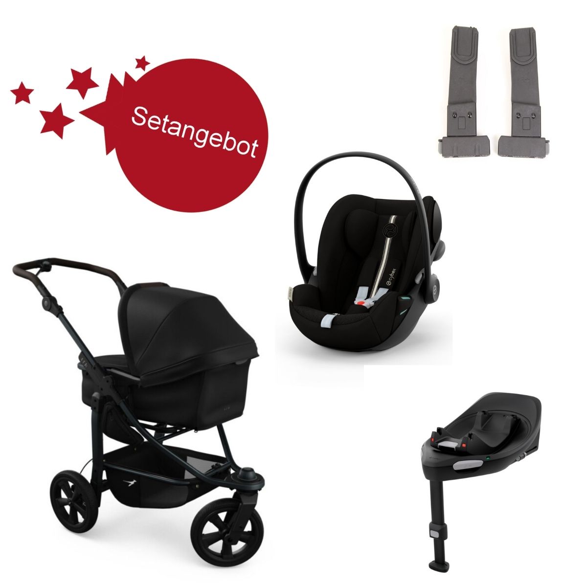 TFK Mono 3 Setangebot 4 in 1 mit Cybex Cloud G