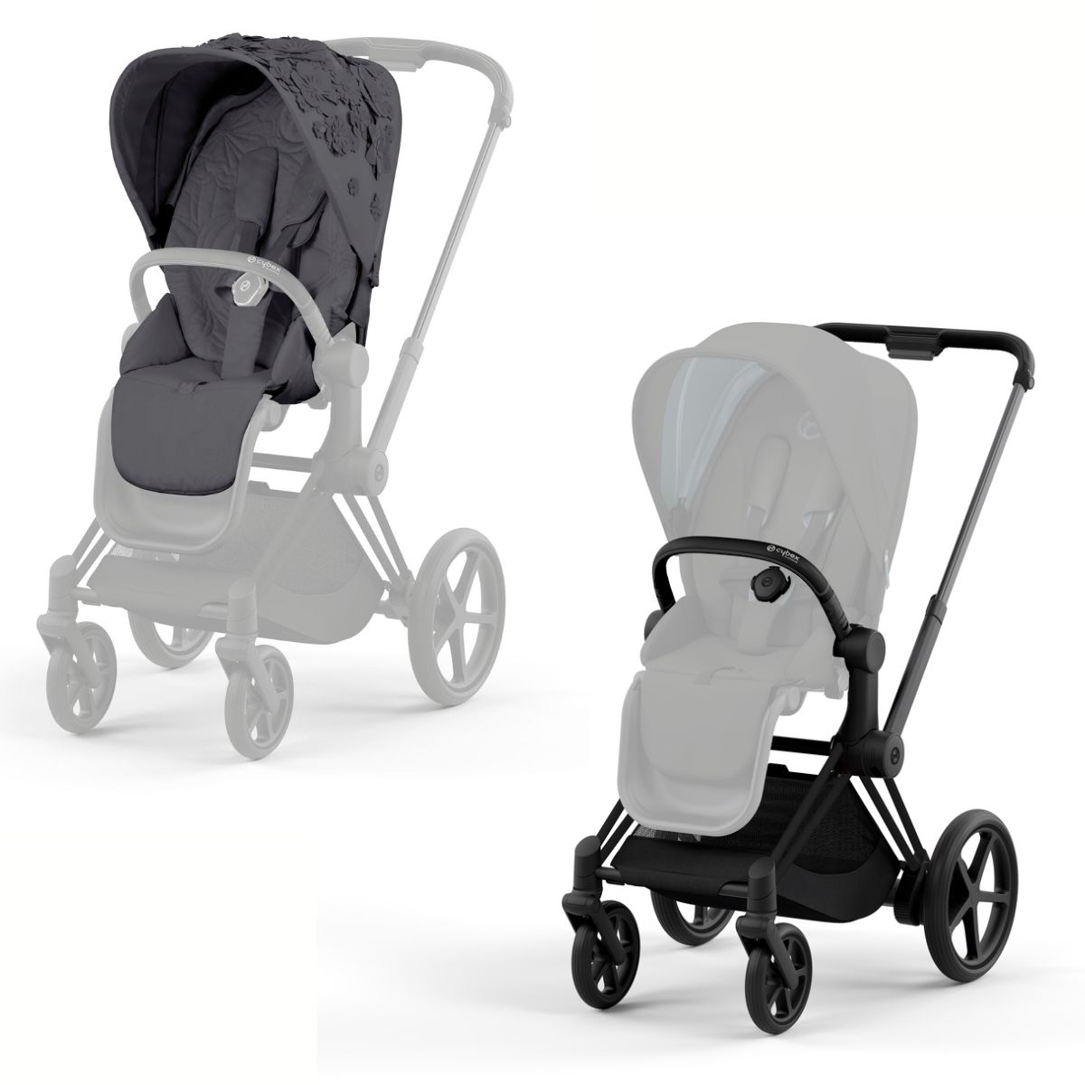 Cybex-e-Priam-4-Simply-Flowers-Grey-Black