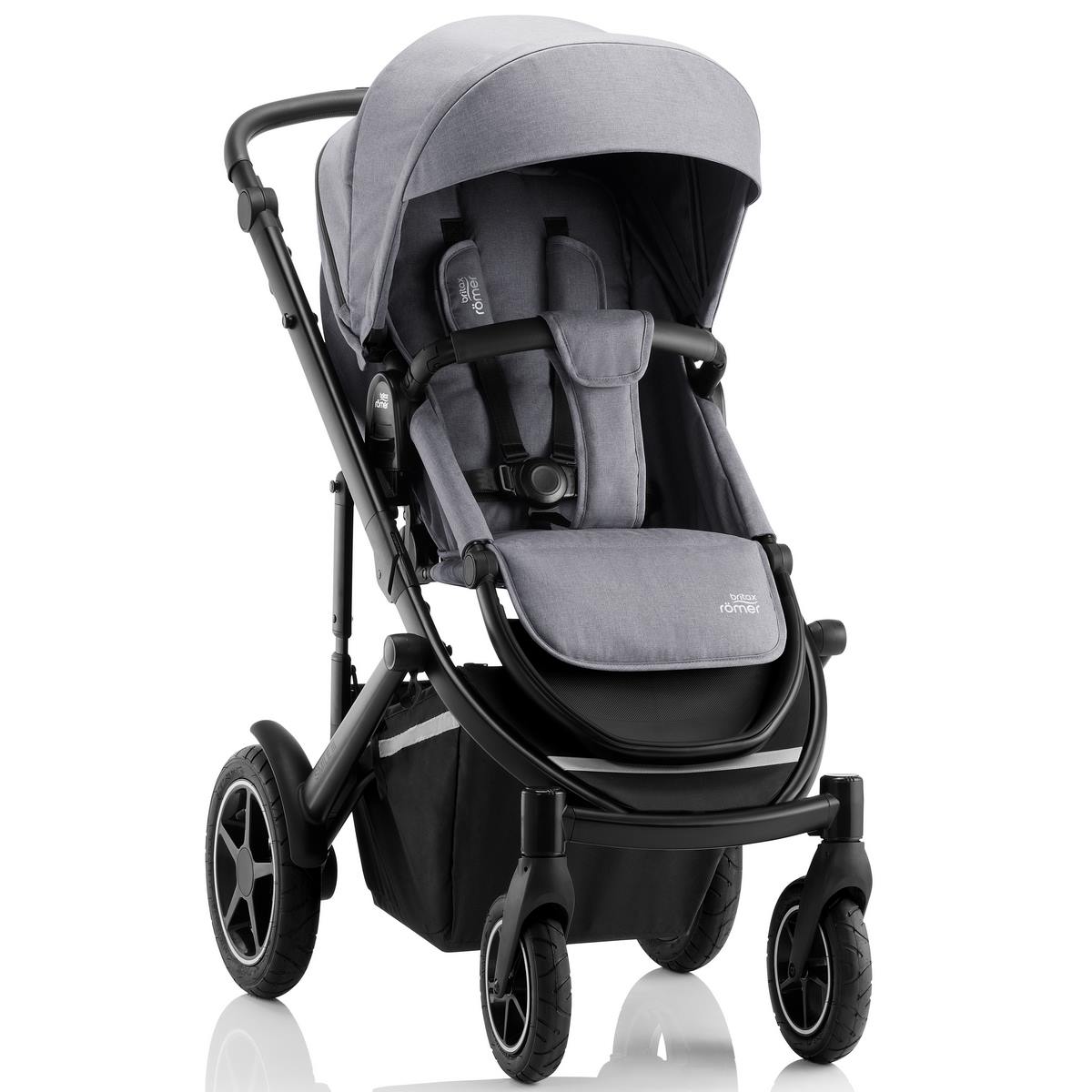 Britax-Romer-Kinderwagen-SMILE-III-Frost-Grey-Black-1-Cropped-1200px SMILE III - Frost Grey - Black