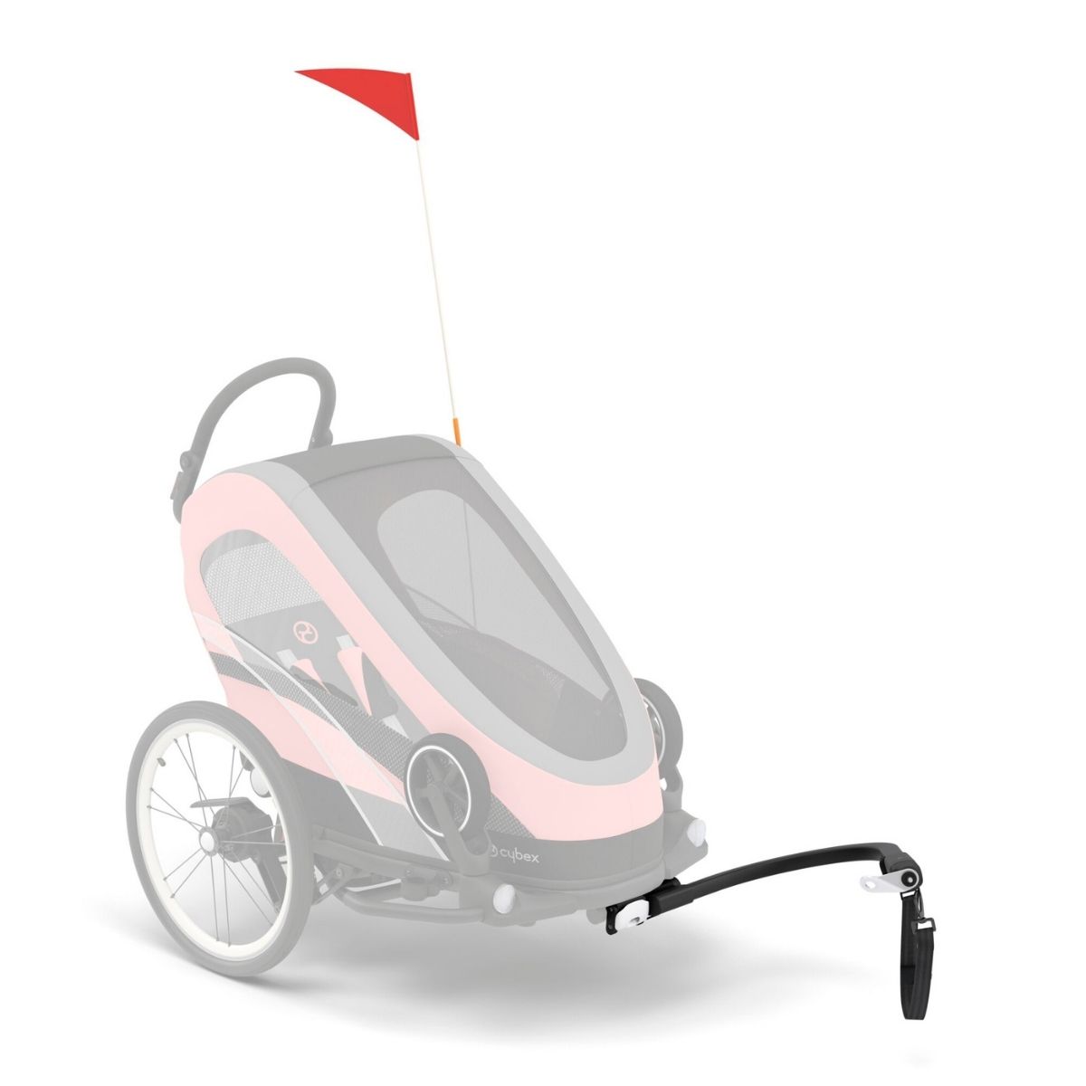 Cybex-Zeno-Bike-Fahrradanh-nger-Silver-Pink-10
