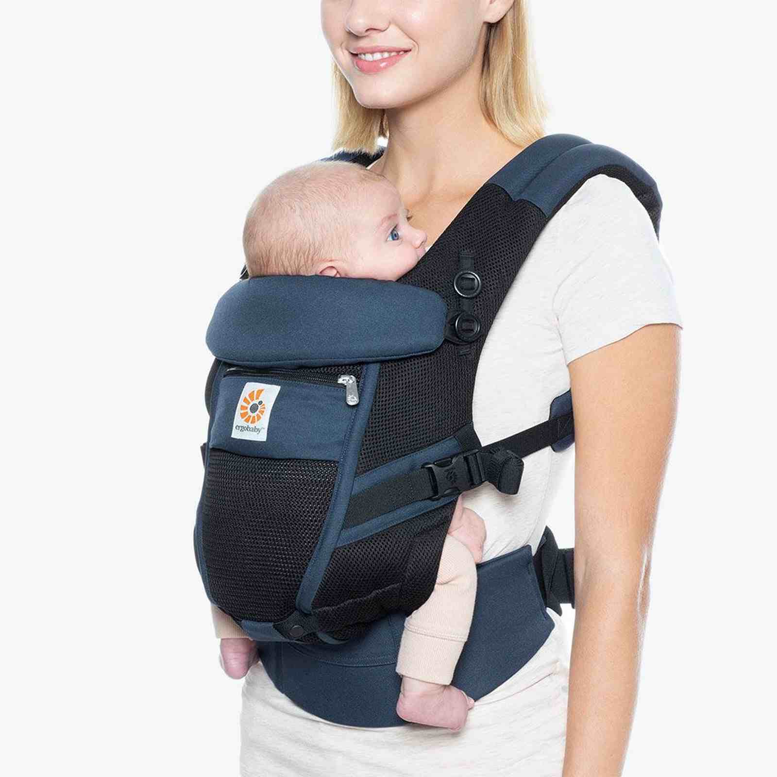 Ergobaby ADAPT 3-Positionen Cool Air Mesh - Cool Air Mesh Raven