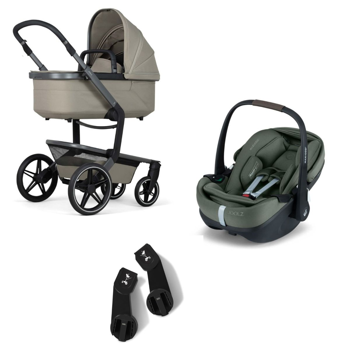Joolz Day 5 Setangebot 3 in 1 mit Maxi Cosi Pebble 360 Pro 2 Babyschale