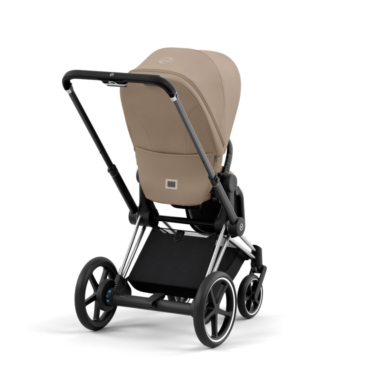 Chrome-Black-Cybex-e-Priam-Cozy-Beige-5