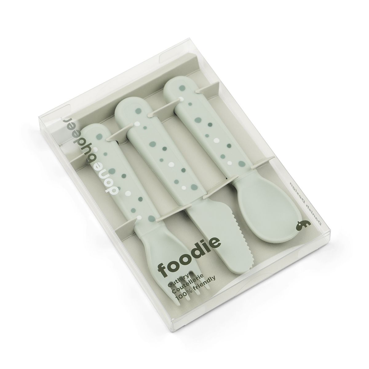 Done-by-deer-Foddie-cutlery-set-happy-dots-grey-3 Done by Deer Foodie children's cutlery set happy dots