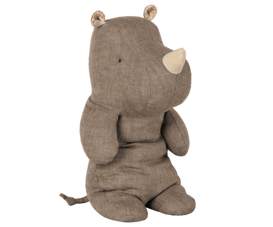 Maileg Safari friends, medium rhino- Grey