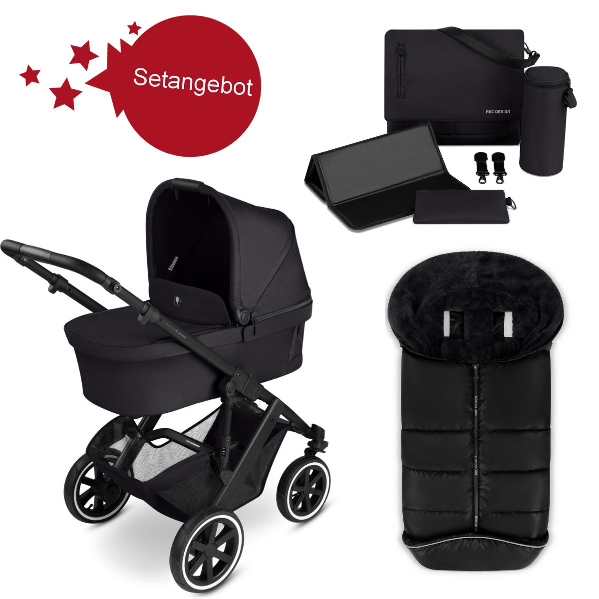 ABC Design Salsa 5 Air Kombikinderwagen Setangebot