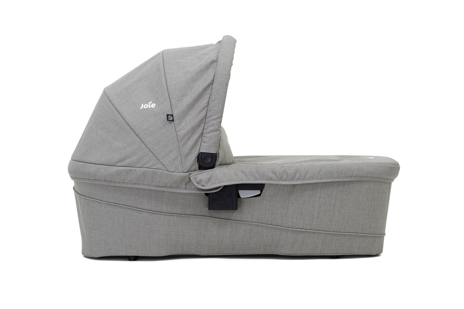 Joie Ramble XL Wanne für Joie Versatrax inkl. Regenverdeck - Gray Flannel