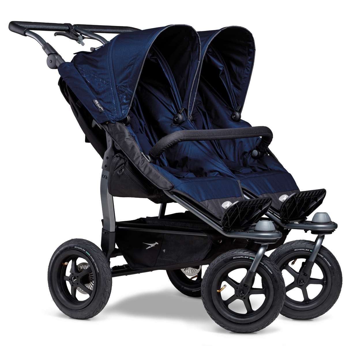 TFK Duo Sportkinderwagen mit Luftrad-Set Marine