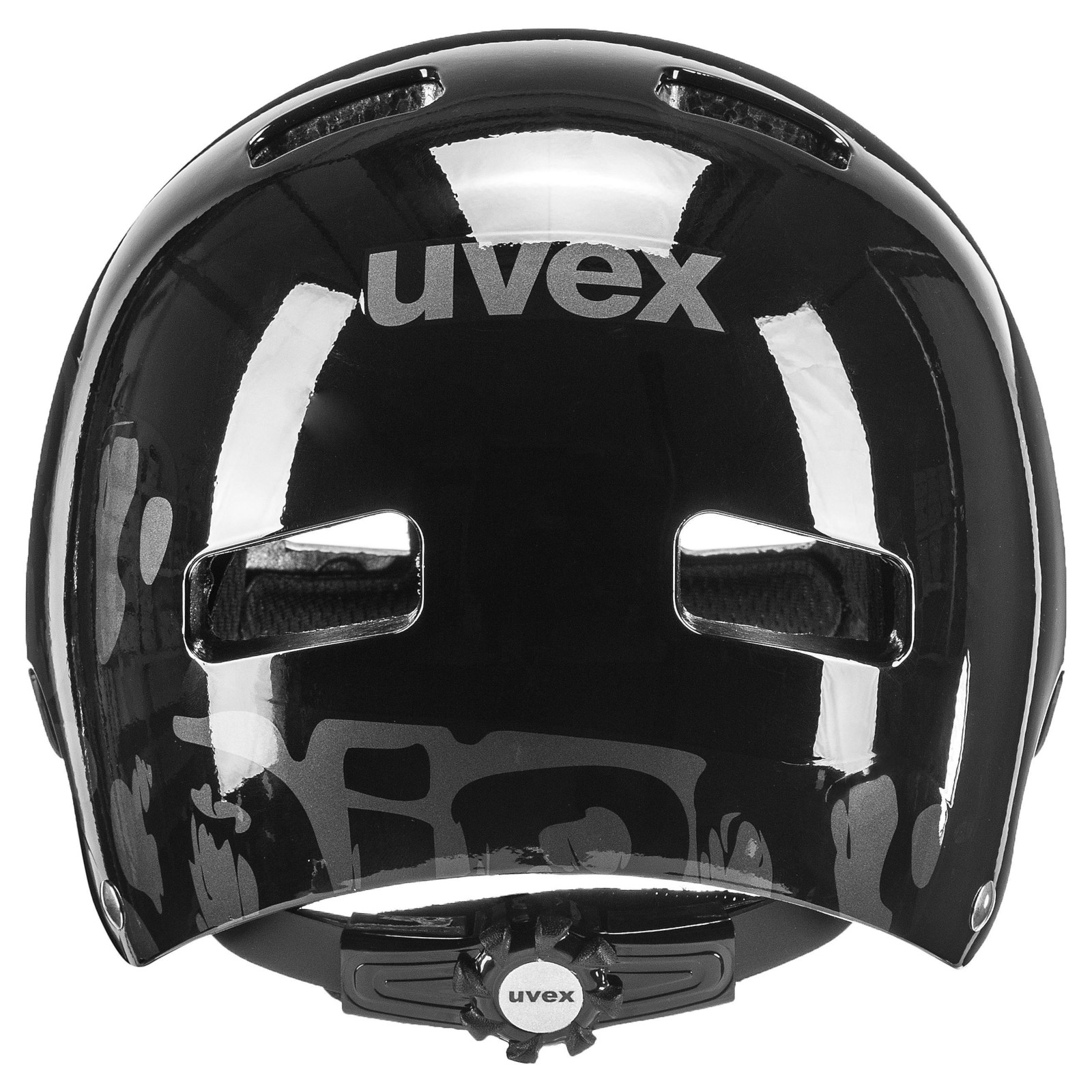 uvex kid 3 Fahrradhelm dirtbike black
