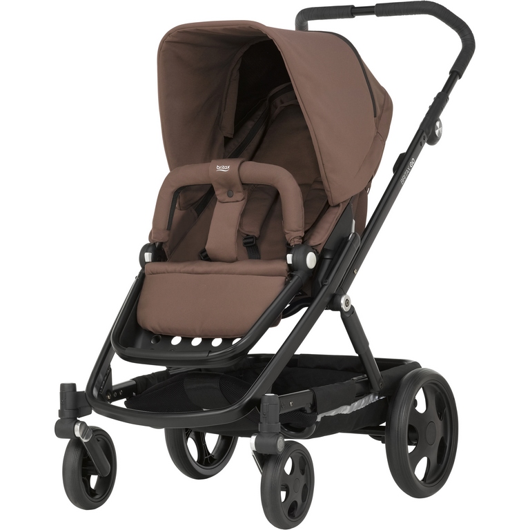 Der Britax Go ist ein robuster, leichter und wendiger Kinderwagen für alle Witterungsbedingungen und Gelände