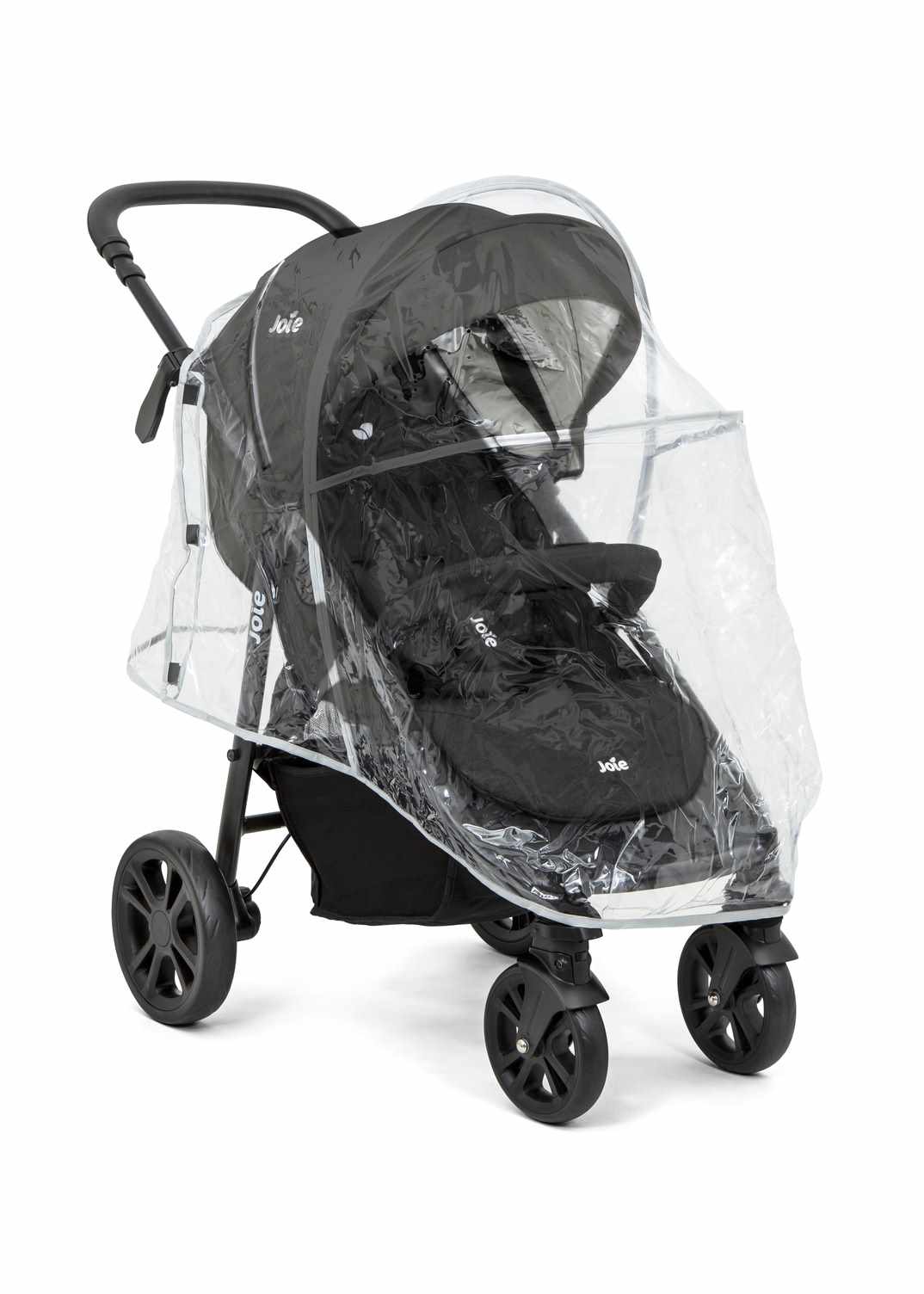Joie Litetrax 4 DLX Buggy inkl. Regenverdeck- Coal