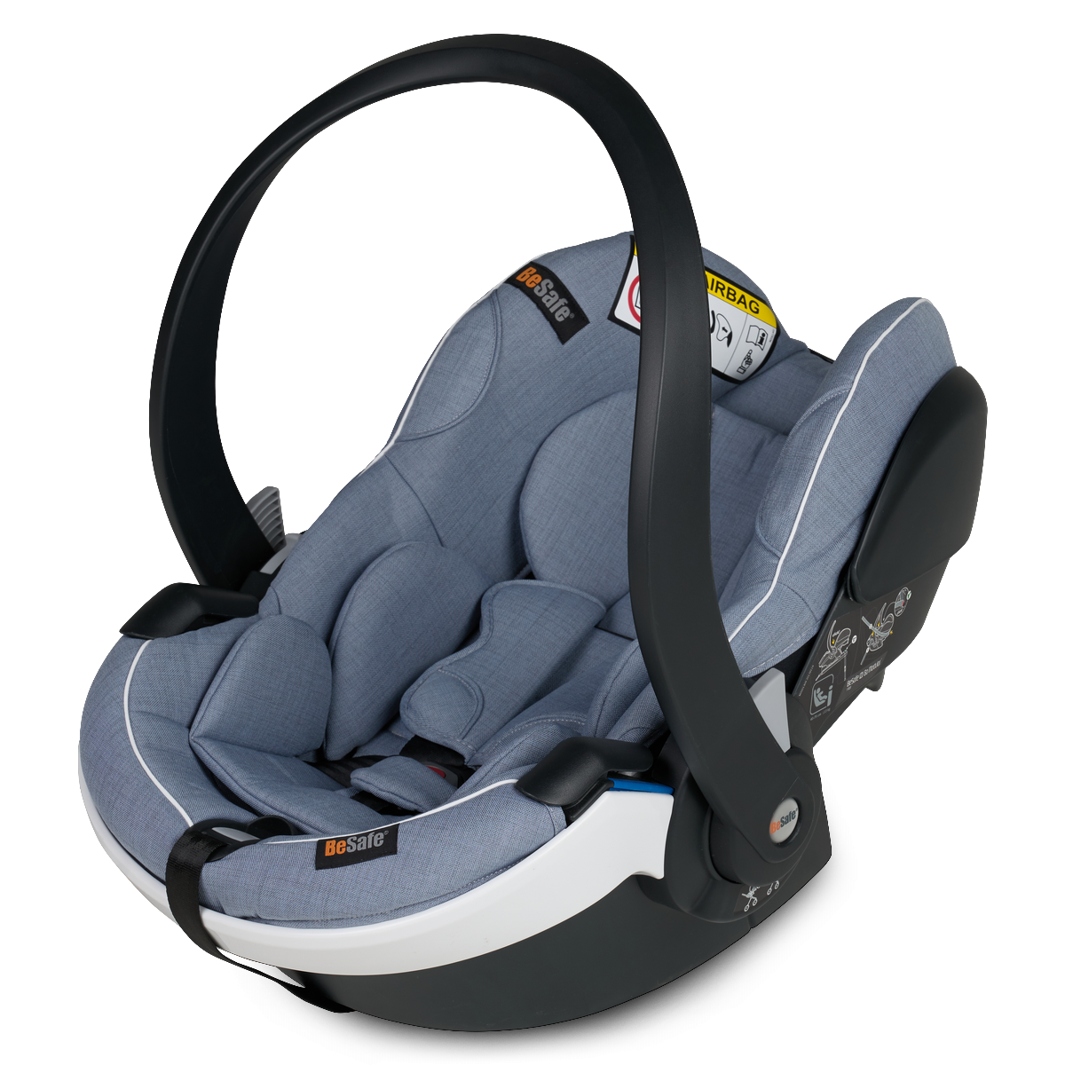 BeSafe iZi Go Modular X1 i-Size Babyschale- Cloud Melange