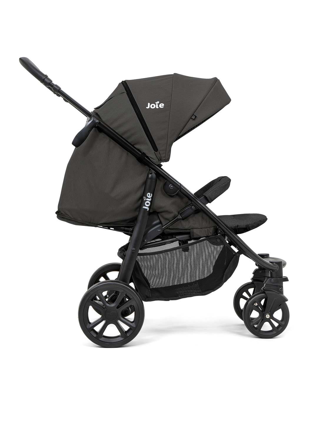 Joie Litetrax 4 DLX Buggy inkl. Regenverdeck- Coal