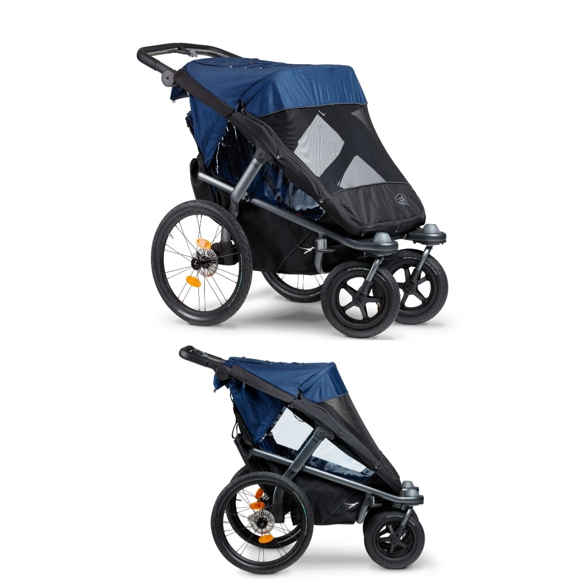 TFK-Velo-2-Fahrradanhanger-inkl-Deichsel-5 TFK Velo 2 Fahrradanhänger (inkl. Deichsel)- Moskitonetz