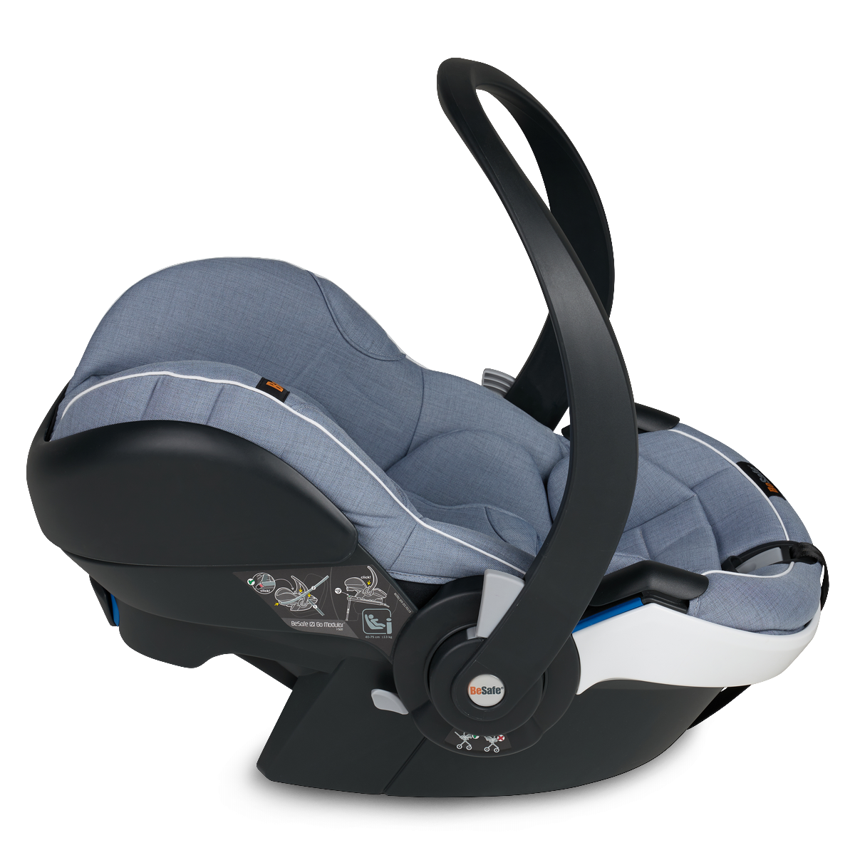 BeSafe iZi Go Modular X1 i-Size Babyschale- Cloud Melange