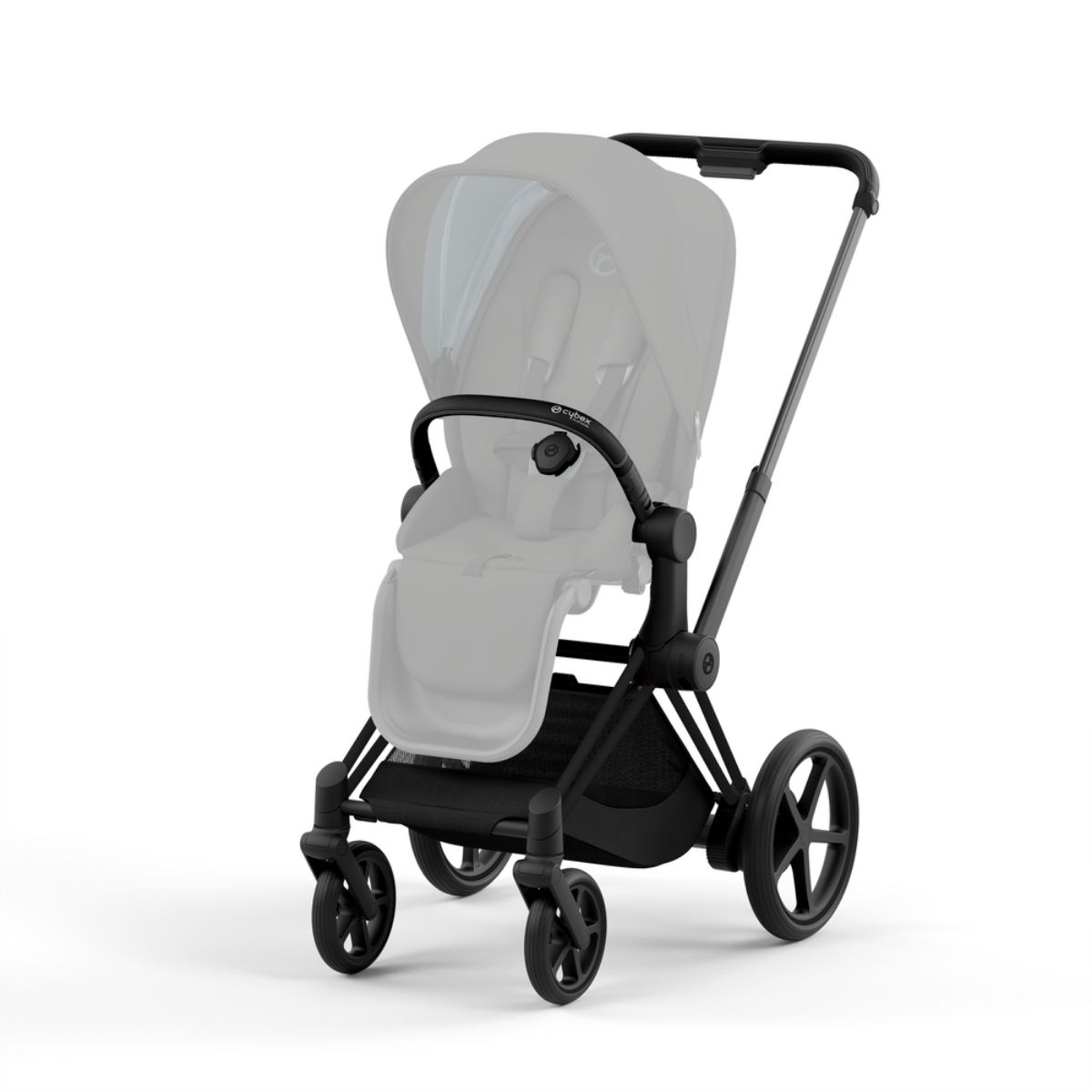 Cybex e-Priam 4 Rahmen inkl. Sitzrahmen- Matt Black