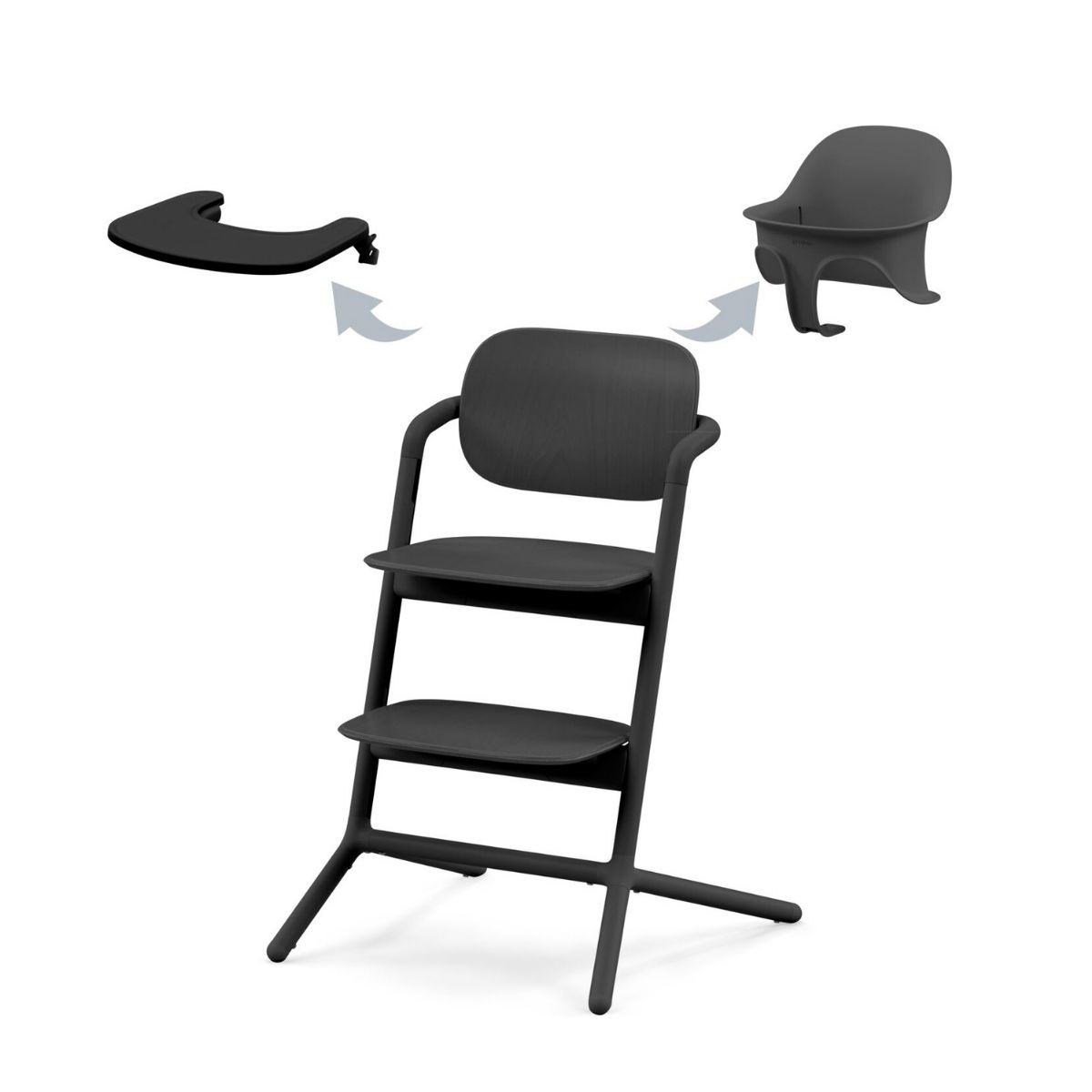 Cybex-Lemo-2-Hochstuhl-3in1-Set-Stunning-Black Cybex Lemo 2 3in1 Set