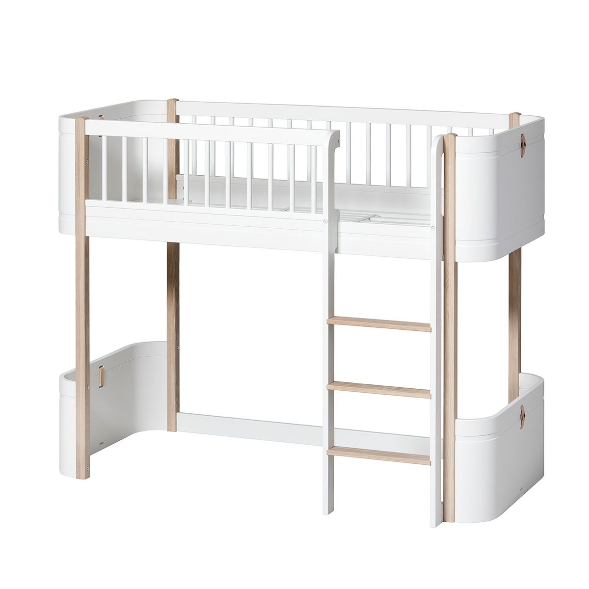 Oliver Furniture Wood Mini+ low loft bed
