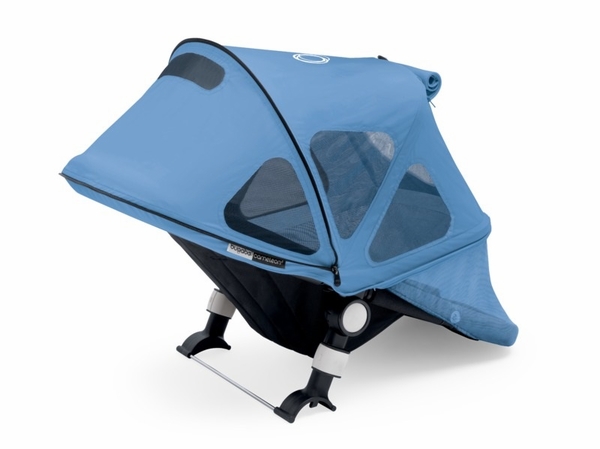 Bugaboo Bee Sonnendach mit Lüftungsfenstern - Ice Blue