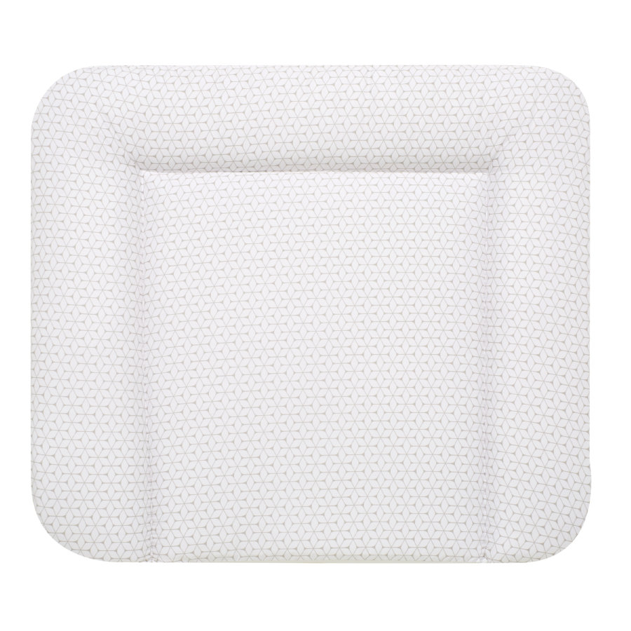 Alvi Wickelauflage Kuschel - 75x85- Raute Taupe