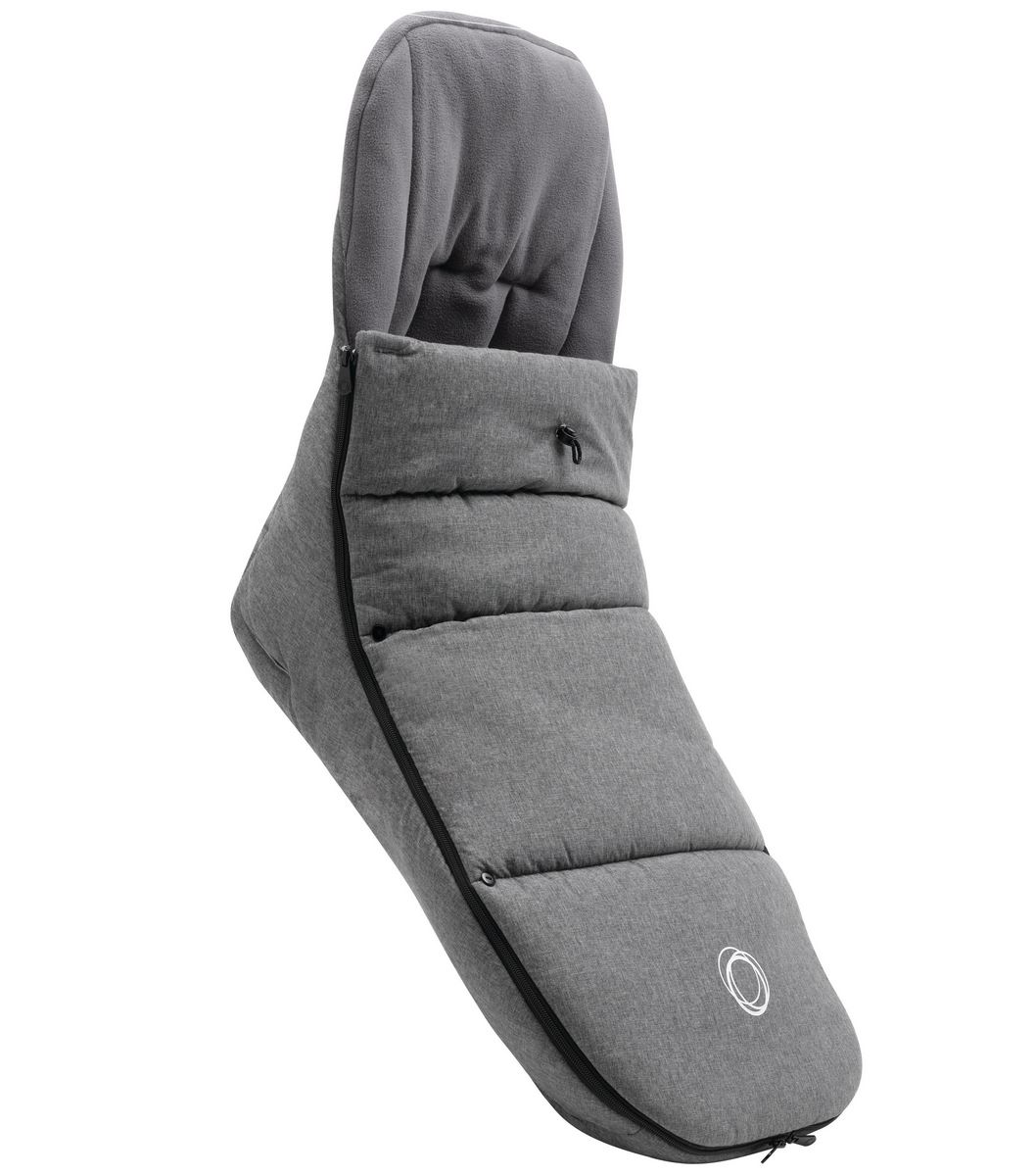 Bugaboo-Fusssack-Grau-Meliertbgihh6ht0IBRj Bugaboo Donkey3 Twin Zwillings Setangebot 8 in 1- Alu, Grau Meliert, Grau Meliert