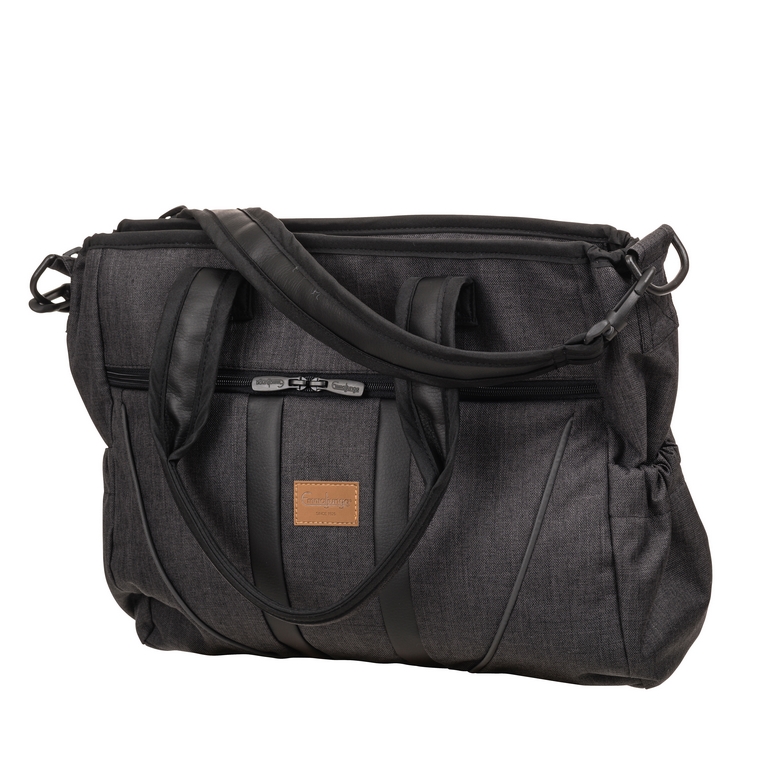 Emmaljunga Wickeltasche Sport inkl. Wickelunterlage - Lounge Black