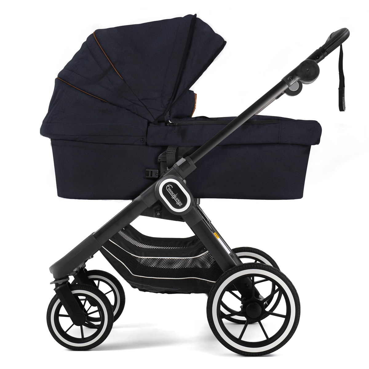 Emmaljunga-NXT90-2-in1-Kombikinderwagen-2021-Outdoor-Navy-Gestell-Black-1 Emmaljunga NXT90 2 in1 Kombikinderwagen 2021- Outdoor Navy, Gestell Black