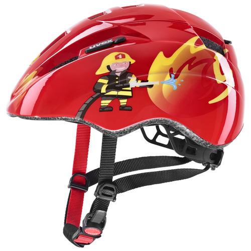 Red-Fireman Uvex Kinderhelm Kid 2- Red Fireman