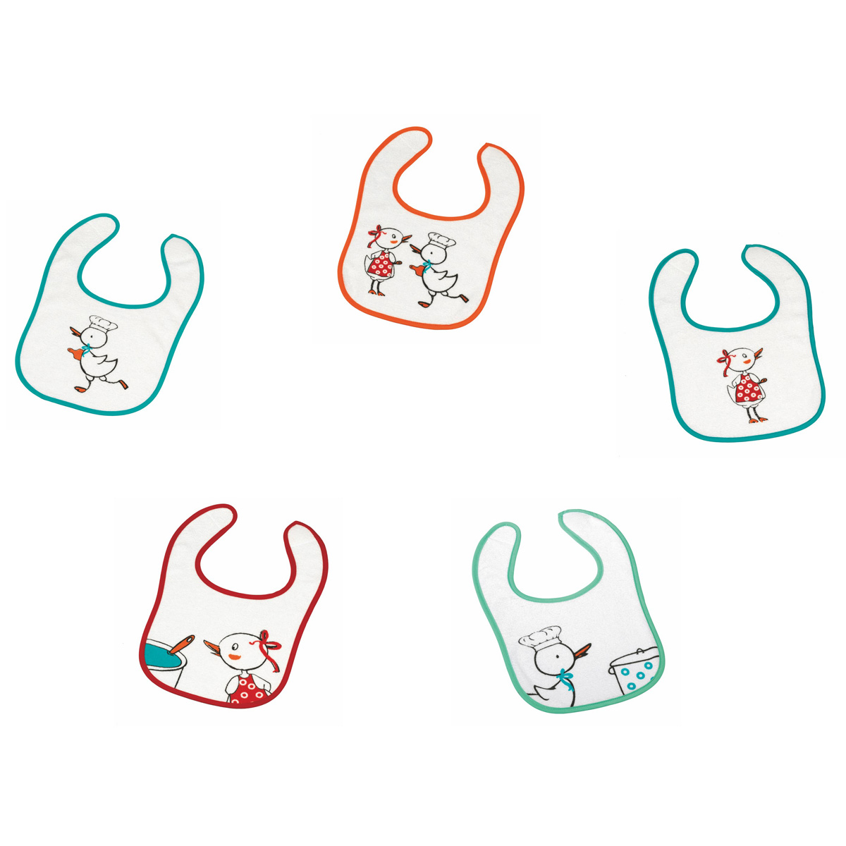 fashy_frotteel_tzchen__bersicht_1 Fashy Frotteelätzchen 5er Set